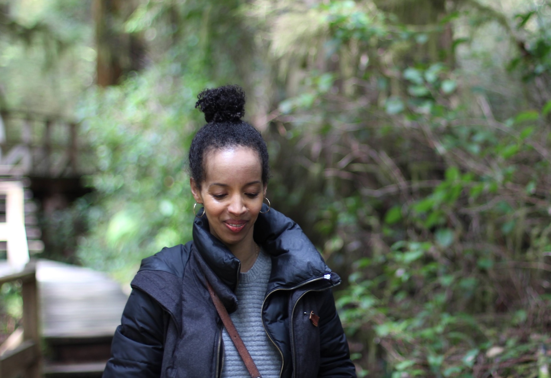 IMG_0565 Sennait in the woods